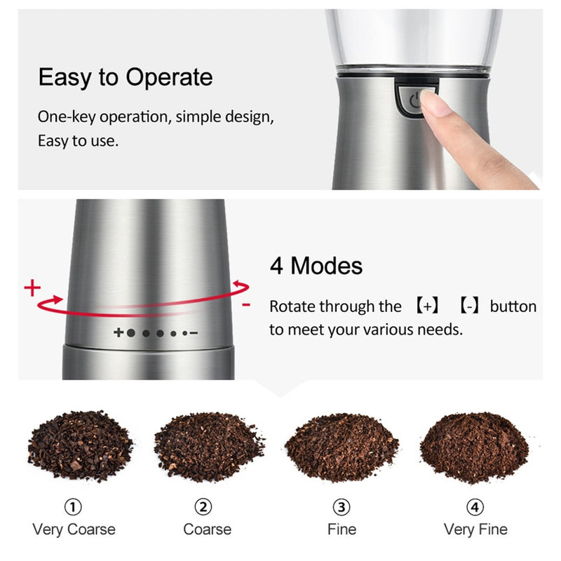 Pepper Coffee Grinder Rechargeable