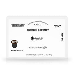 12 Pack Single Serve Coffee Capsules