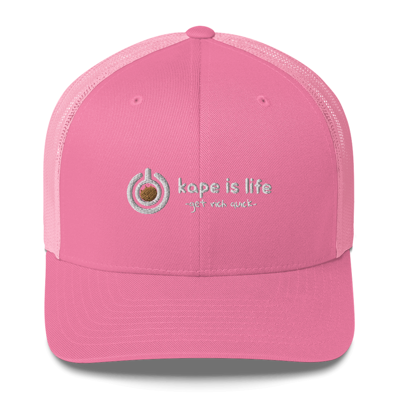 Kape is Life Trucker Cap